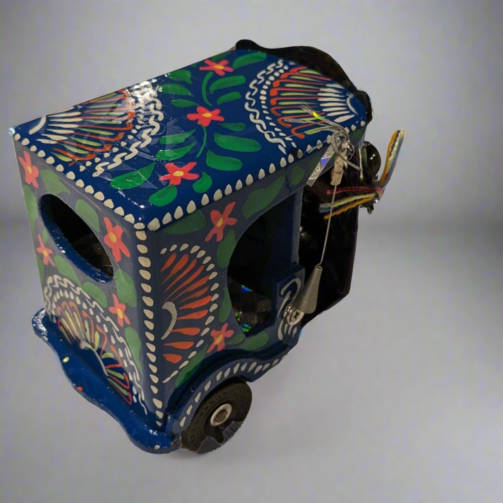 Pakistani Rikshaws Handmade Pakistani Rickshaw – The Deen Store