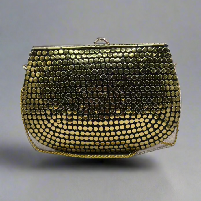 Hand Crafted Vintage Handmade Metal Purse - Large